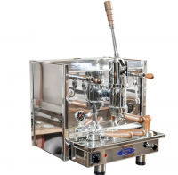 Bosco eingruppige Handhebel Espressomaschine Edelholz Griffen Und Drehknöpfen